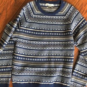 HE Mango Fair Isle Wool Sweater